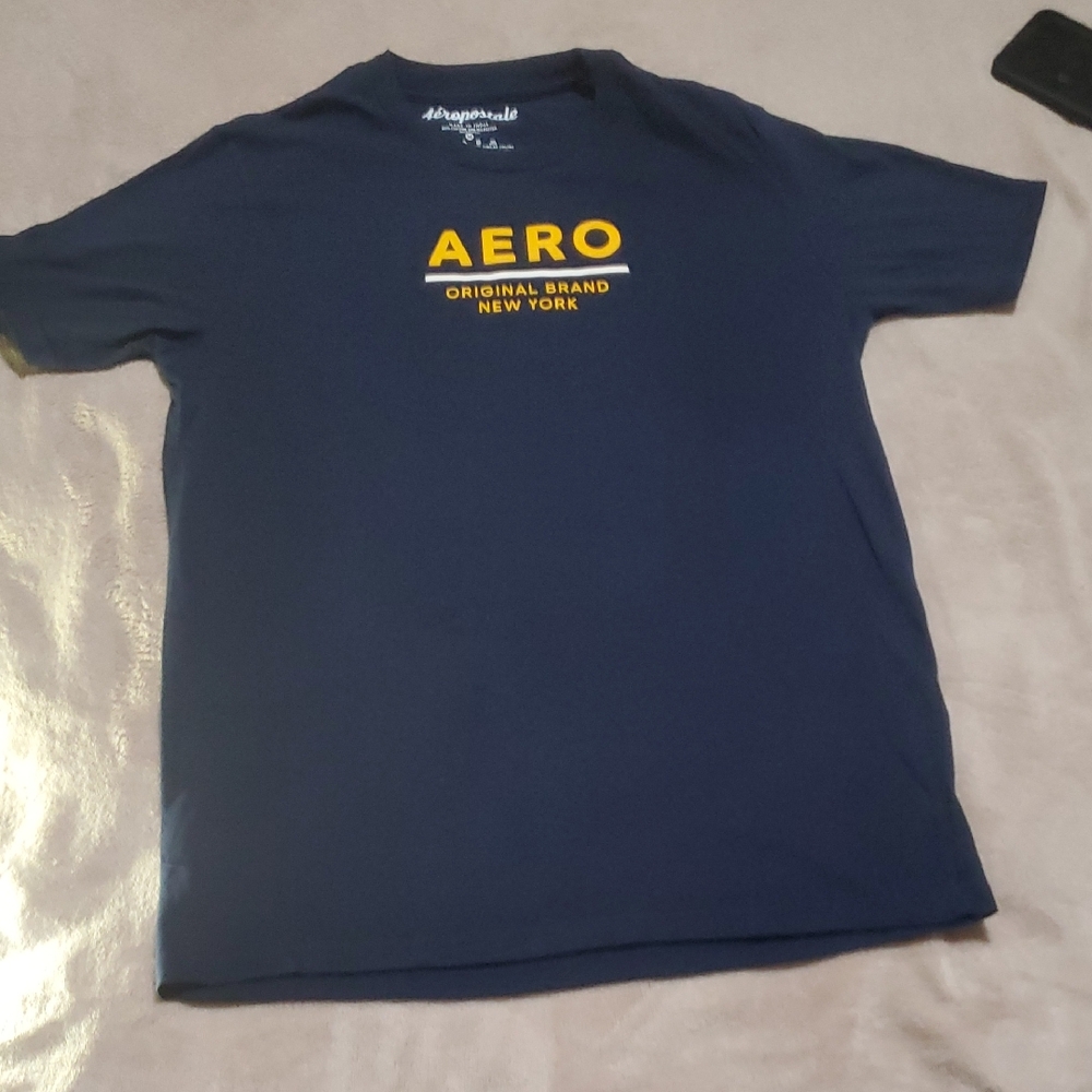 Aeropostale Dark Blue Crew Neck Tee